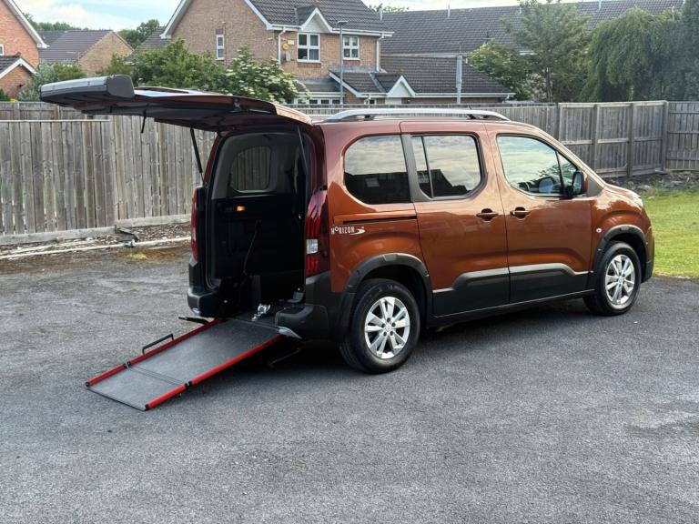 2019 PEUGEOT RIFTER ALLURE 1.5 DIESEL WHEELCHAIR ACCESSIBLE VEHICLE (WAV) (ULEZ)