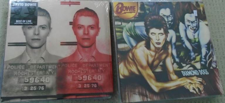 VINYL ALBUMS: DAVID BOWIE: PRICES VARY