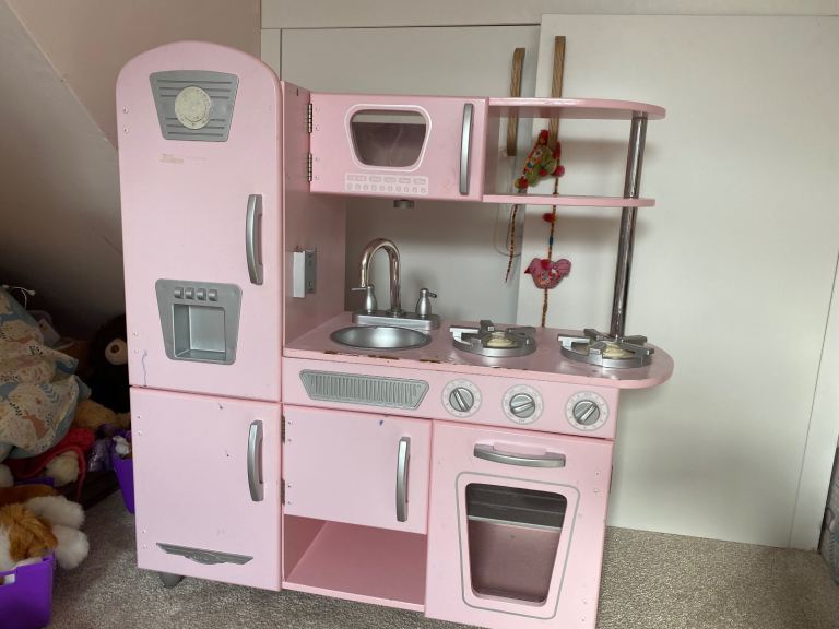 FREE pink play kitchen