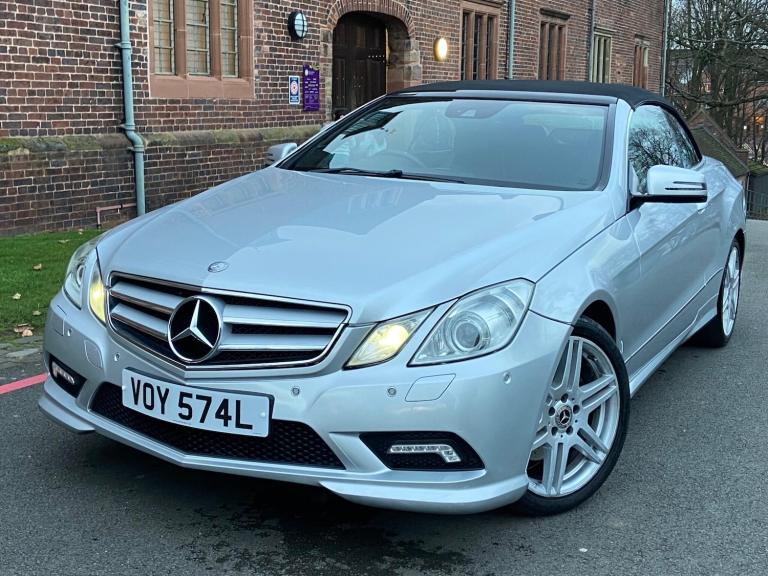 2010 Mercedes-Benz E Class 1.8 E250 CGI BlueEfficiency Sport Cabriolet Tiptronic Euro 5 2dr CONVE...