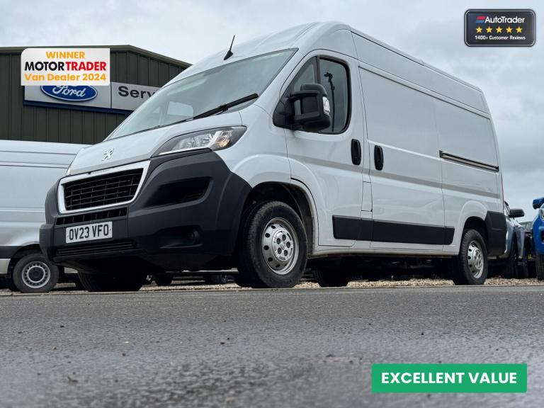 2023 Peugeot Boxer MWB L2H2 Medium Roof Professional Premium Plus 335 EURO 6 Panel Van Diesel Manual