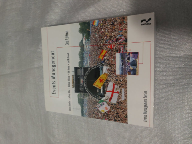 Brand new event management book 