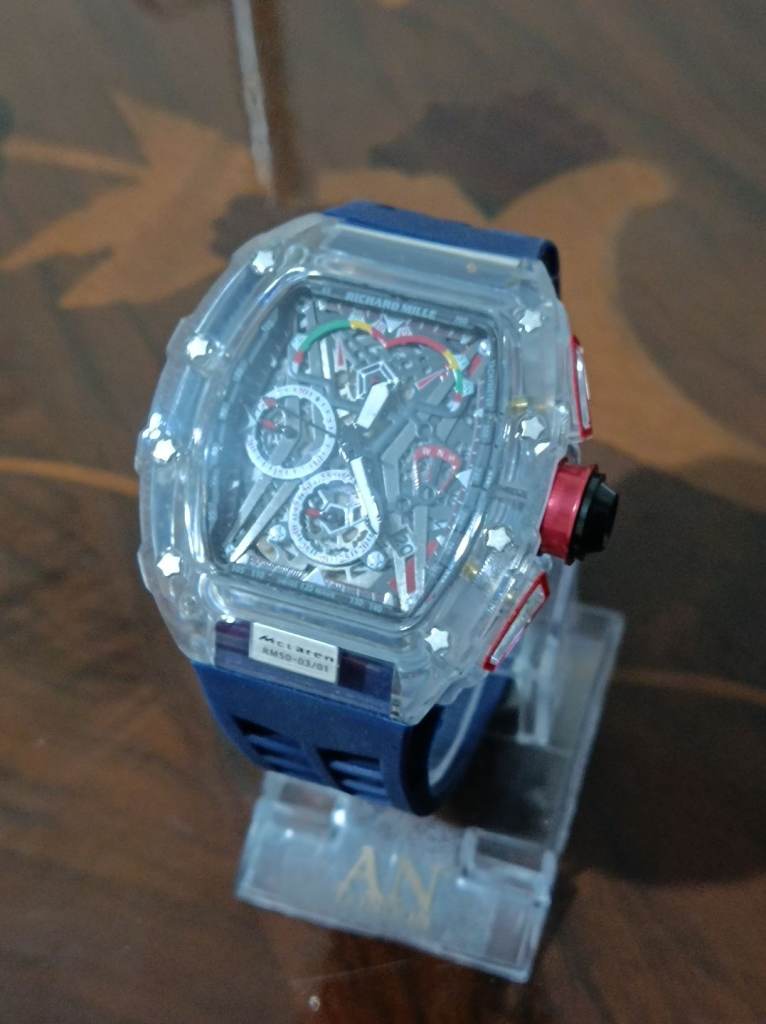 men rich mill watch unique n.lux