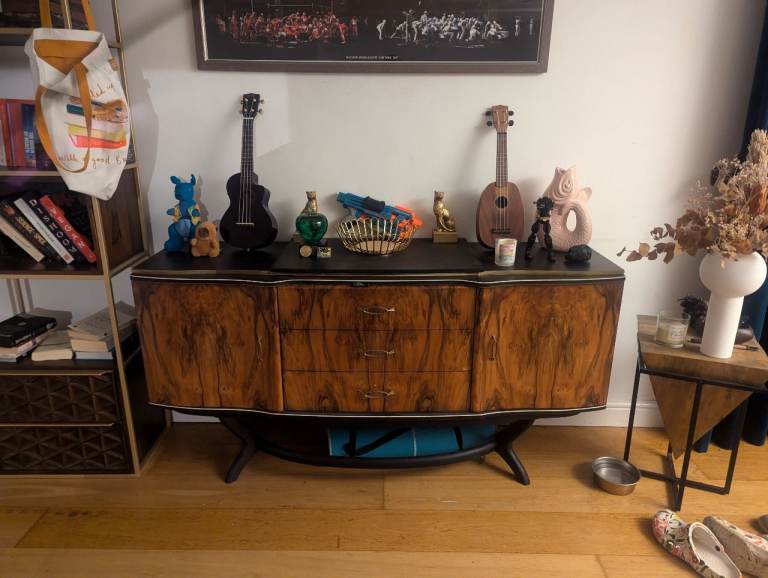 image for Unique wooden sideboard vinterior