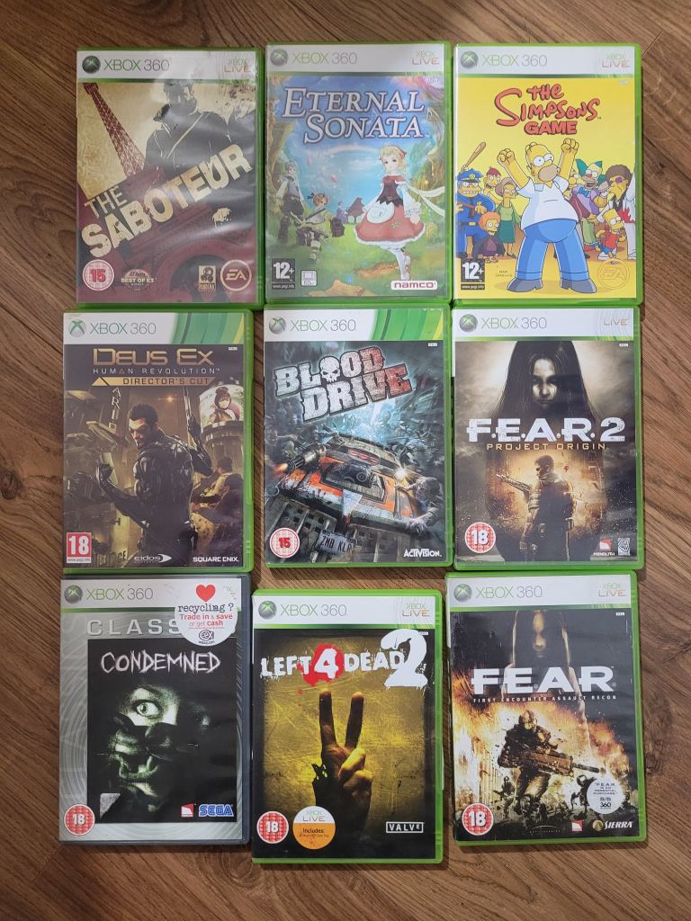 Xbox 360 games