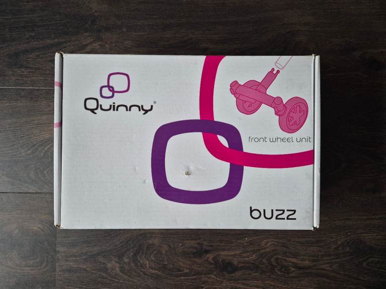 Quinny Buzz 4 Front Wheel Module – Brand New & Unopened – Genuine Part