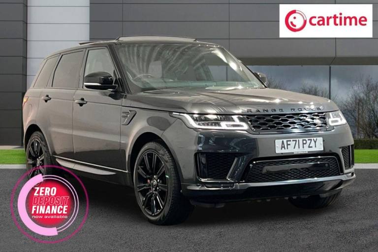 2021 71 LAND ROVER RANGE ROVER SPORT 2.0 P400E 13.1KWH HSE DYNAMIC BLACK SUV 5DR