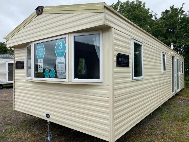Offsite 3 Bed Static Caravan 36x12 – DG & EH, New Carpet - Private Land / Farms
