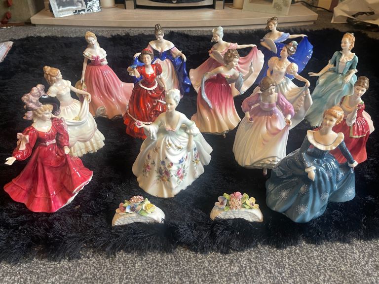14 Royal Doulton Ladies