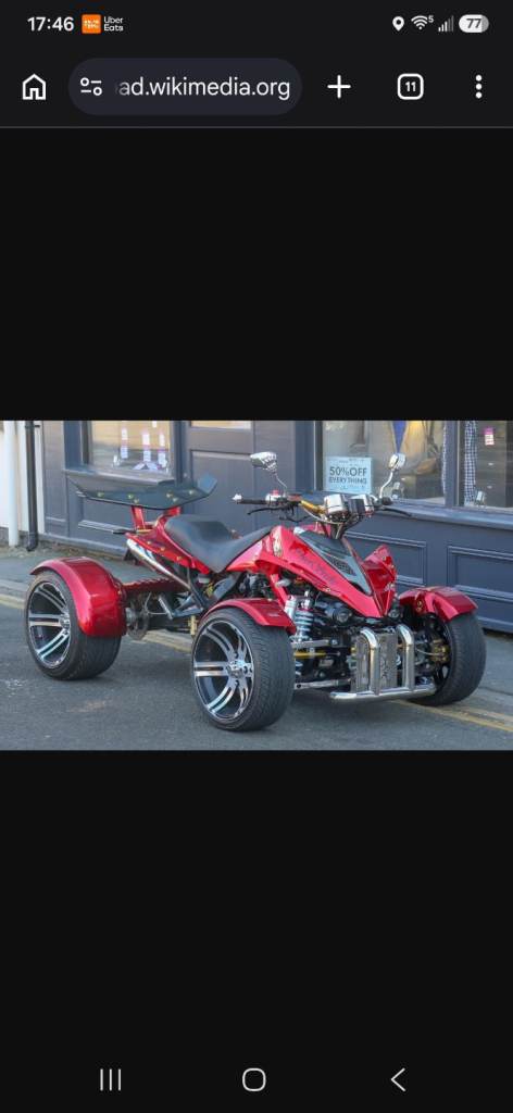Quad bike road legal