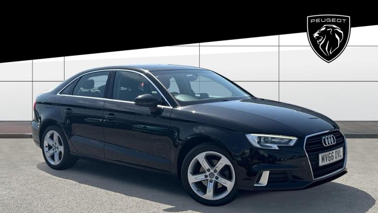 2016 Audi A3 1.4 TFSI Sport 4dr Petrol Saloon Saloon Petrol Manual