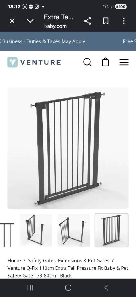 Brand New Toddler / Dog Gate