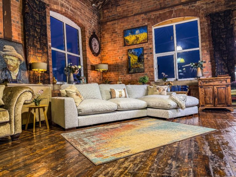 Dfs Formal Back Right Hand Facing Large Chaise End Sofa