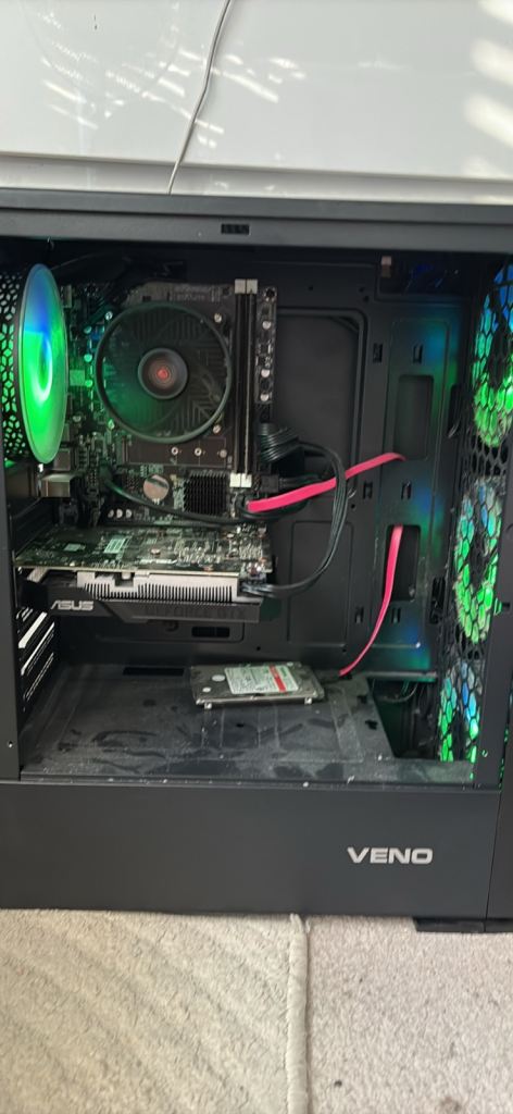 Veno Gaming PC Intel i7-3770, GTX 1650, 16GB RAM, 256GB SSD
