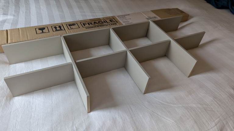 Britton Shoreditch 85cm drawer dividers 