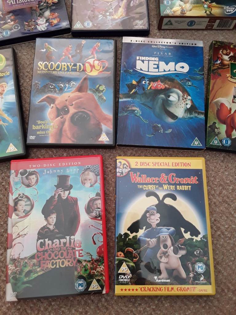 Collection of Childrens DVDS