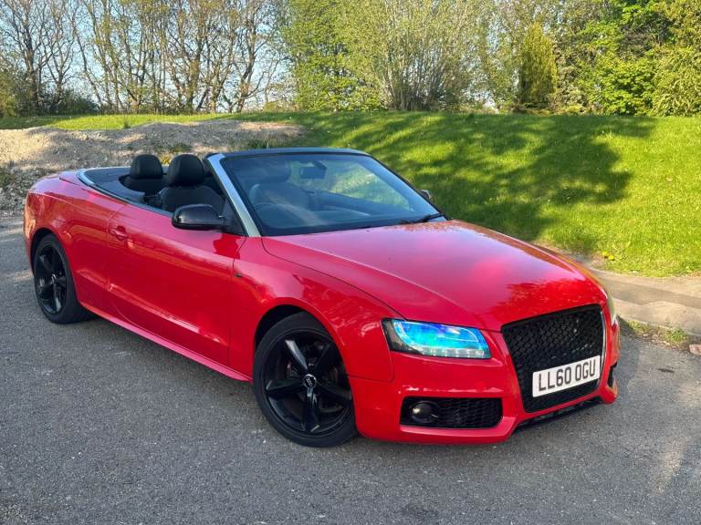 2011 Audi A5 Cabriolet 2.0 TDI S line fully loaded heated seats with heated neck heaters 