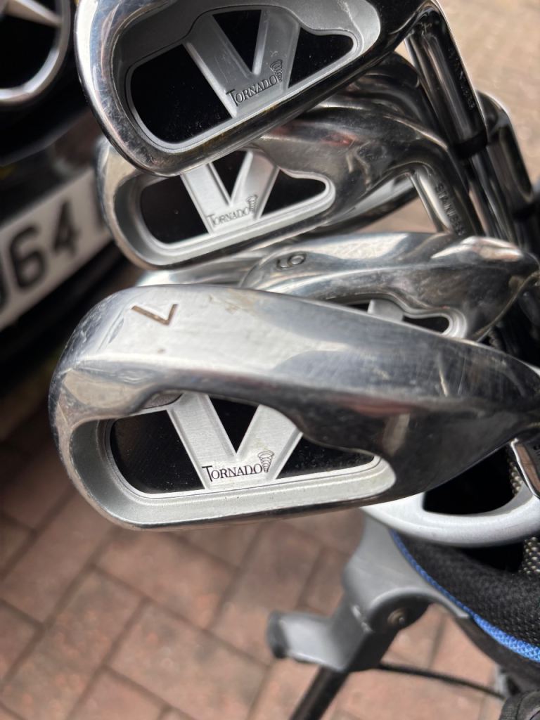 Dunlop Golf Clubs Set with Bag and Trolley