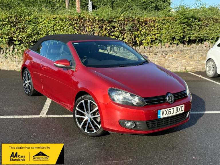 2013 Volkswagen Golf 2.0 TDI BlueMotion Tech GT 2dr JUST 48k 1 PREV OWNER  CONVERTIBLE Diesel Manual