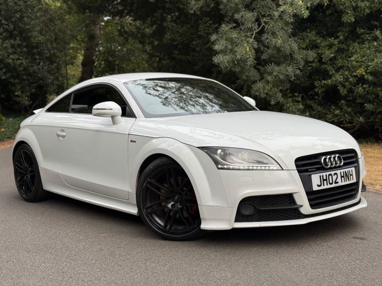 2012 Audi TT 2.0 TDI Quattro S Line Black Edition Coupe White S-Tronic Auto