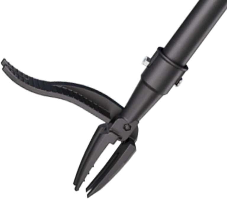 2‑in‑1 Stand‑Up Weed Puller with 4‑Claw & Rake (New)