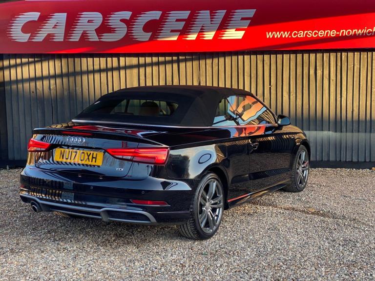 2017 Audi A3 1.6 TDI S Line 2dr CONVERTIBLE DIESEL Manual