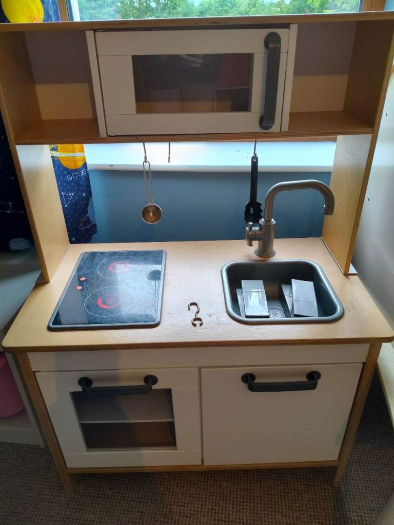 Free IKEA Play Kitchen – Wooden, Fair Condition