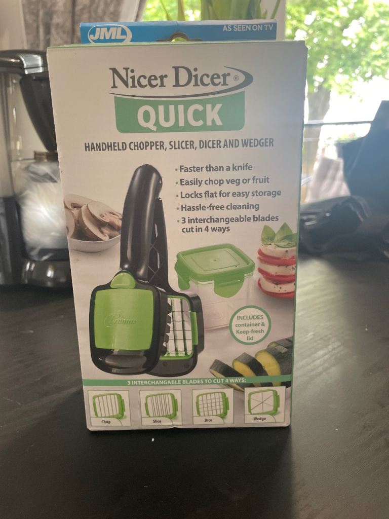 Nicer dicer chopper/slicer/dicer
