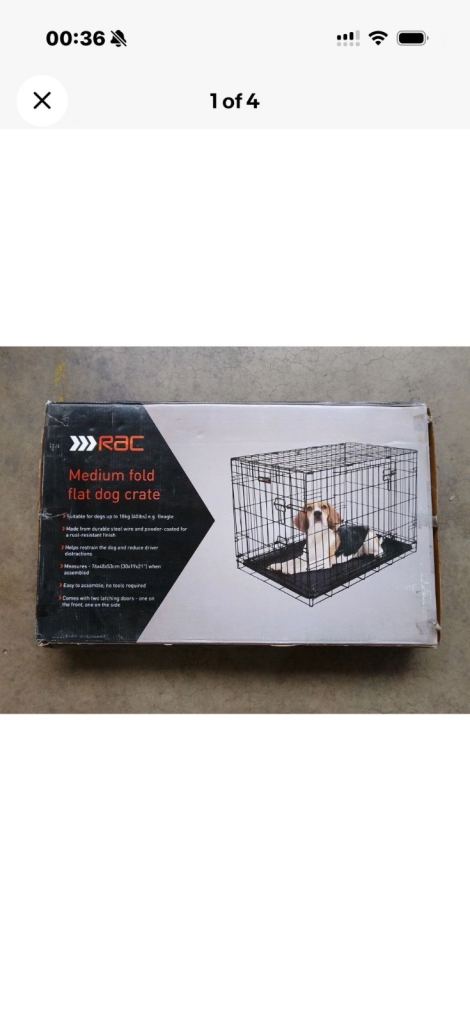 Medium dog cage