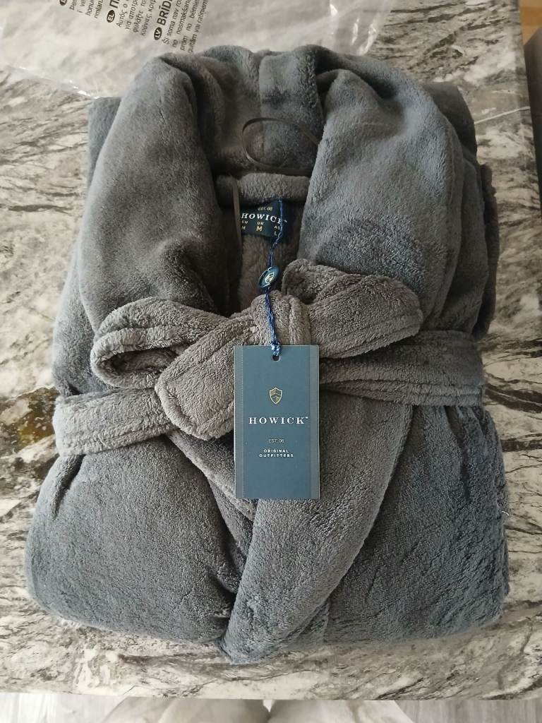 image for Mens fleece robe