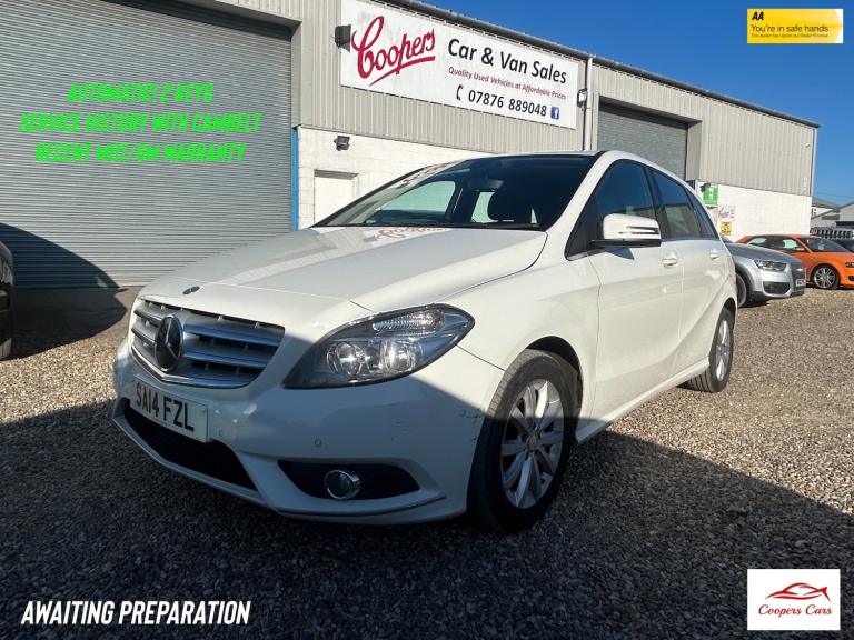 2014 Mercedes-Benz B Class B180 [1.5] CDI SE 5dr Auto MPV Diesel Automatic
