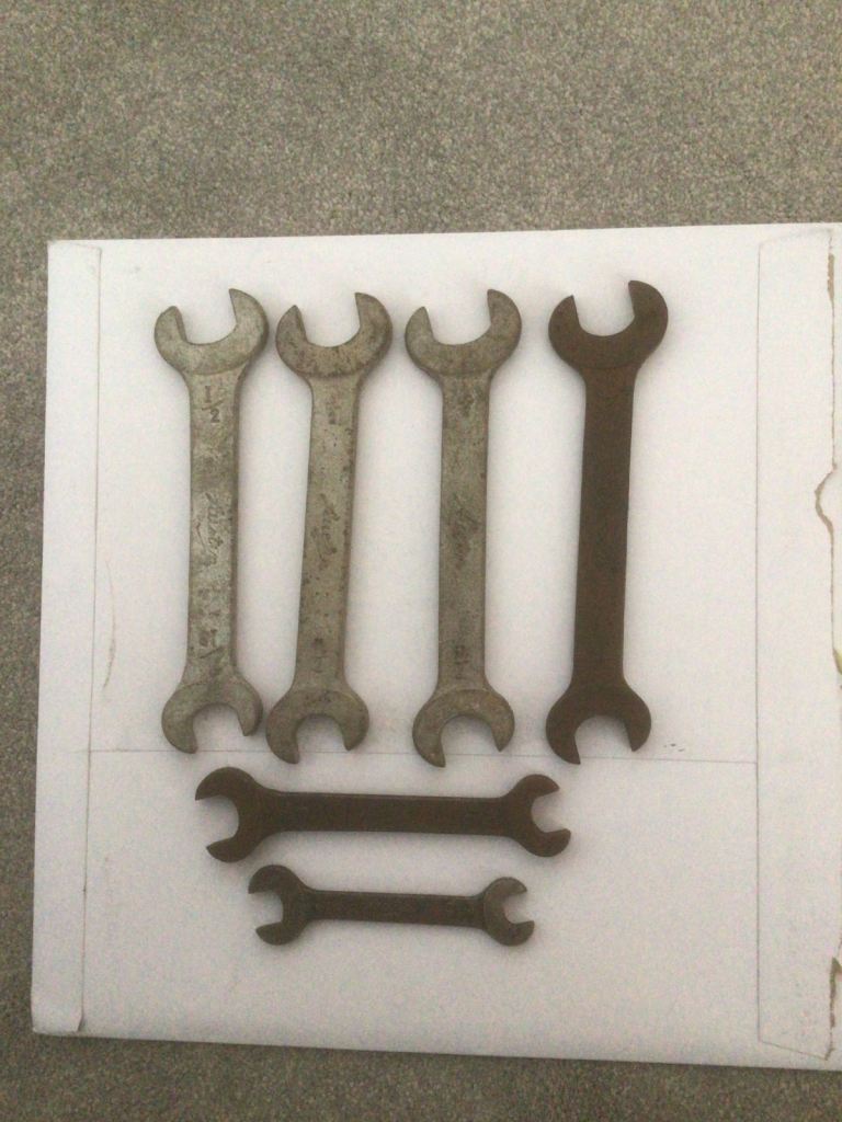 Austin seven Spanner’s  X 7 various sizes