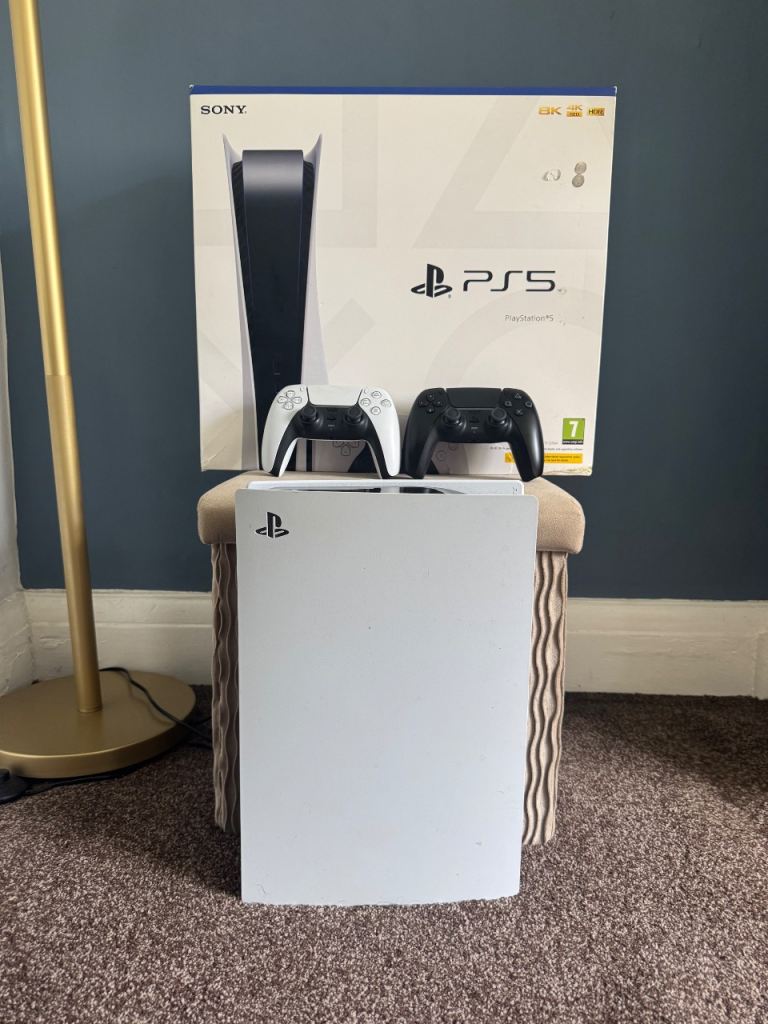 PS5 w/ 2 Controllers - BOXED