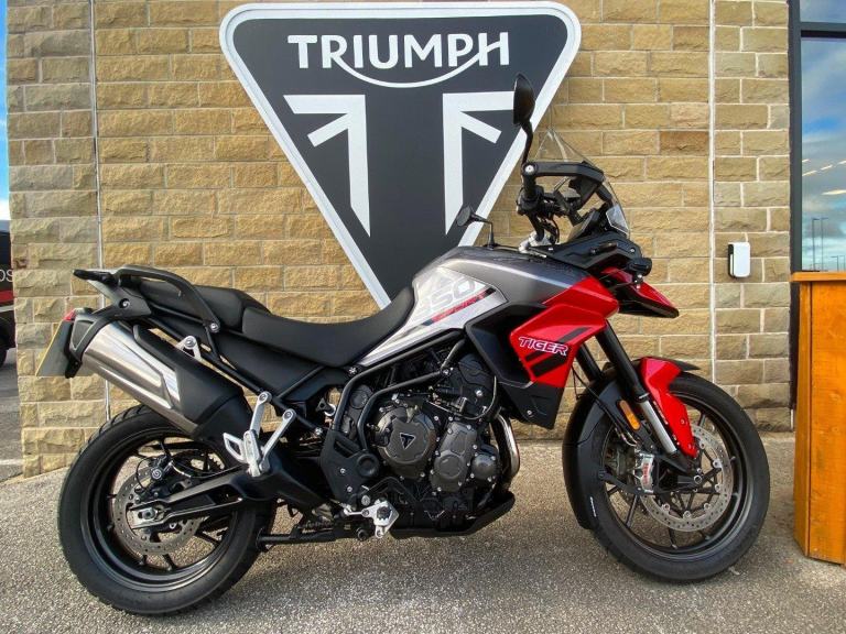 image for 2022 TRIUMPH TIGER 850 SPORT,Adjustable Screen, Fog lights and Centrestand.