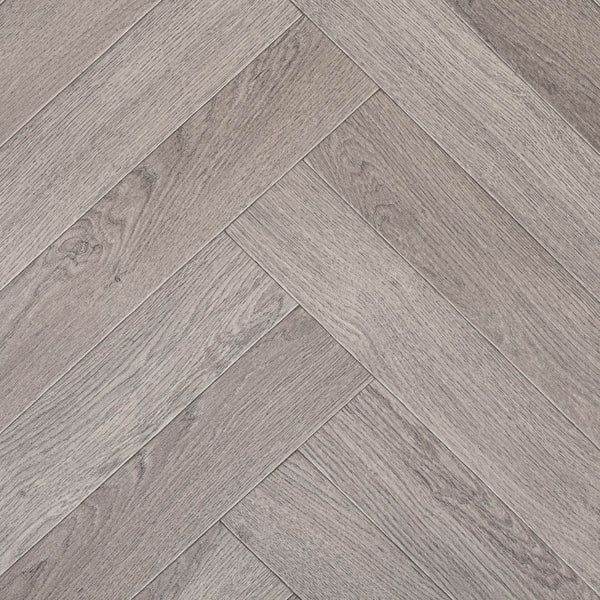 Multi Grain Herringbone Vinyl Flooring. 2m, 3m & 4m wide cuts available.
