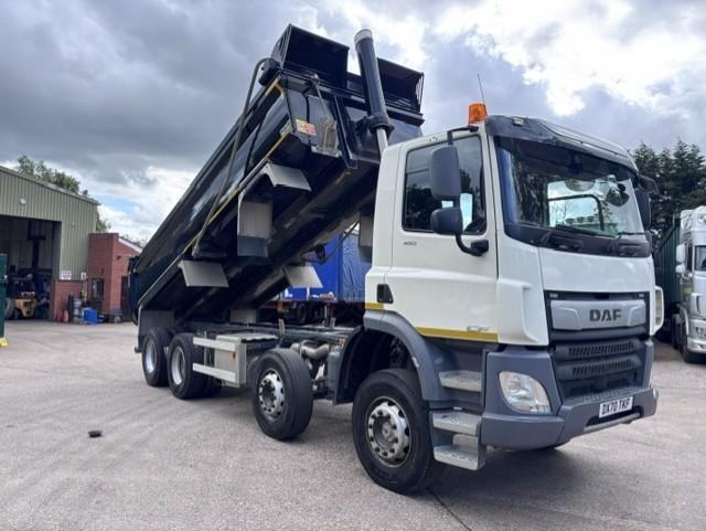 2020 (70) DAF CF 450 FAD EURO 6 8X4 STEEL BODY TIPPER 