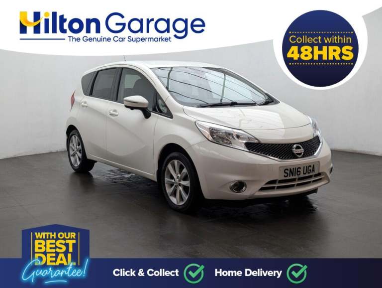 2016 Nissan Note 1.2 DIG-S Tekna Hatchback 5dr Petrol Manual Euro 6 (s/s) (98 ps) NAVIGATION MPV ...