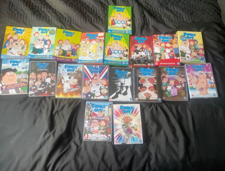 Family Guy DVD Box Sets - Seasons 1-18