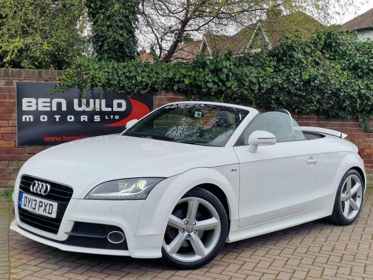 2013 Audi TT 1.8T FSI S Line 2dr [2011] CONVERTIBLE Petrol Manual