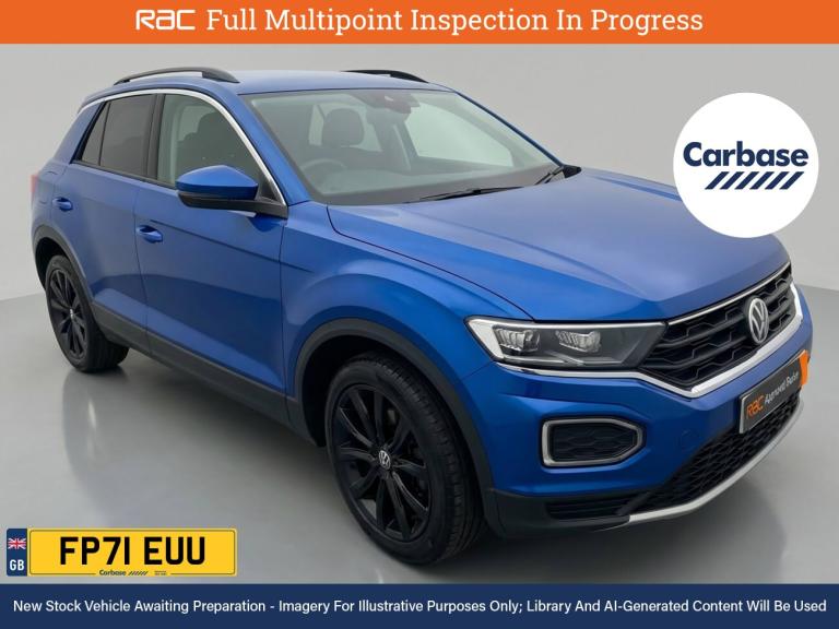 2021 Volkswagen T-Roc 1.5 TSI EVO Black Edition SUV 5dr Petrol Manual Euro 6 (s/s) (150 ps) SUV P...