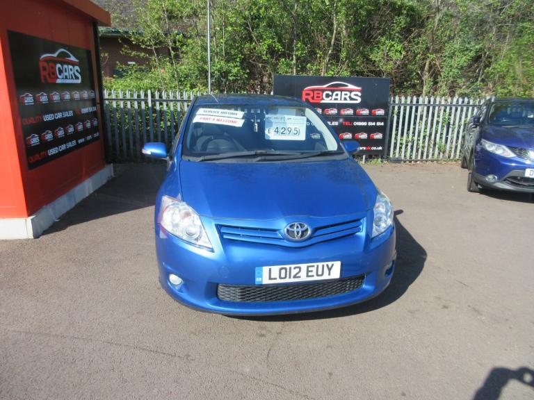 2012 Toyota Auris 1.6 V-Matic TR 5dr HATCHBACK Petrol Manual