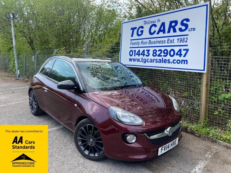 2014 Vauxhall ADAM Glam Hatchback Petrol Manual
