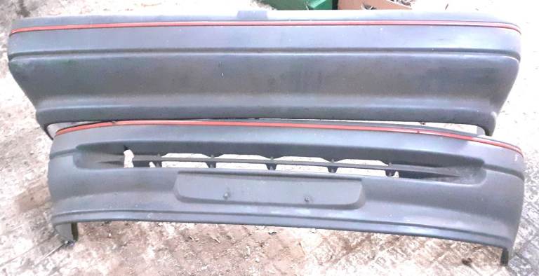 FORD ORION FRONT AND REAR BUMPERS.