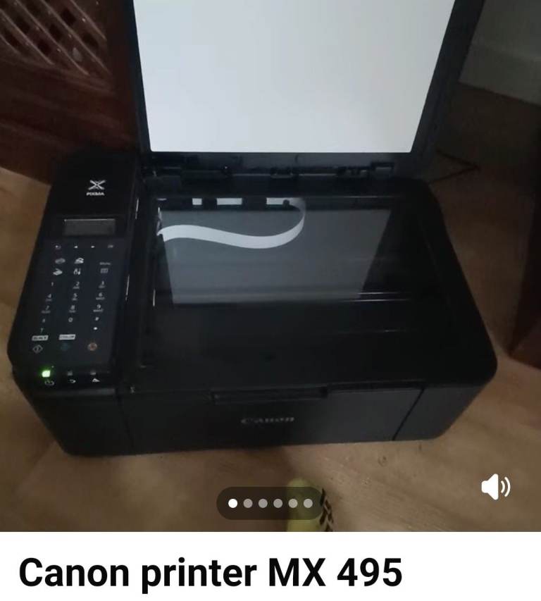 Canon PIXMA MX495 Home Printer - As Good As New