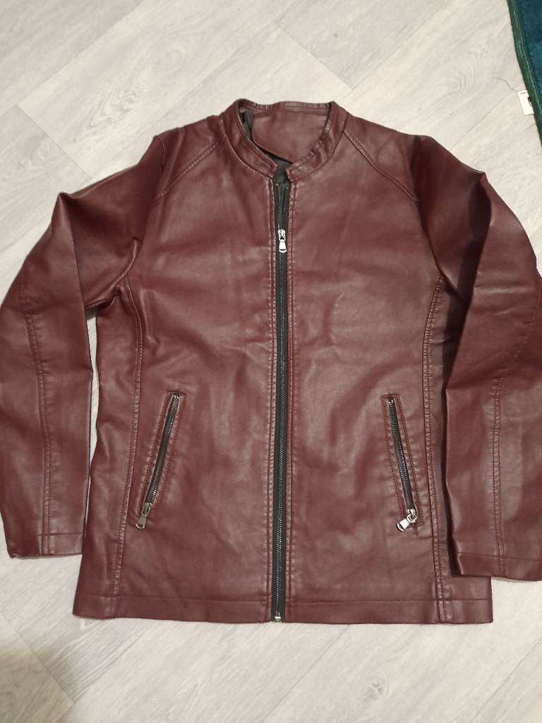 Men's leather jacket 