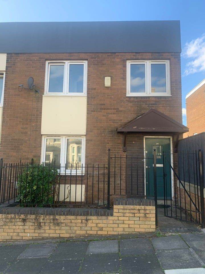 3 Bed 2 Bathroom house with back garden, NE4