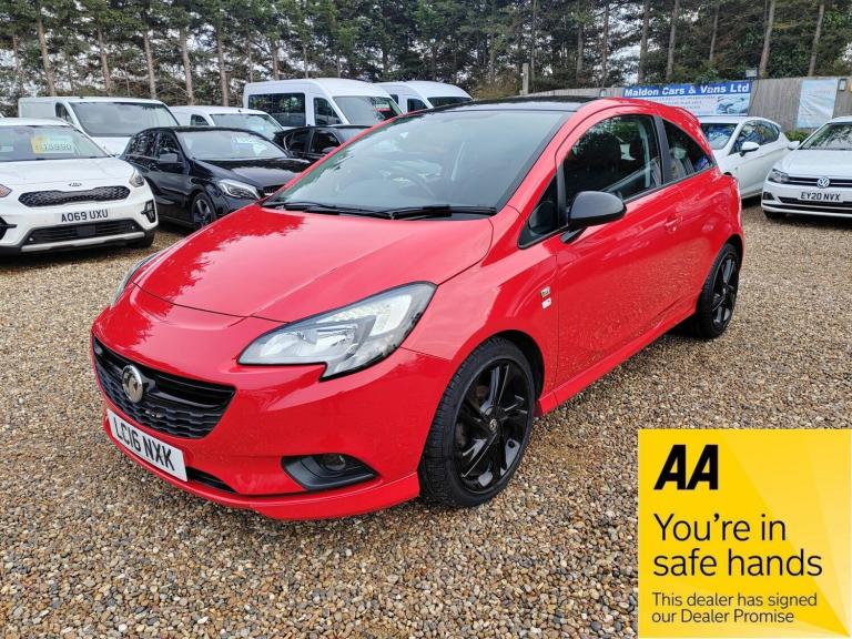 2016 Vauxhall Corsa 1.4i ecoFLEX Limited Edition Euro 6 3dr HATCHBACK Petrol Manual