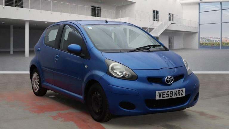 2010 Toyota AYGO 1.0 VVT-i Blue MultiMode Euro 4 5dr HATCHBACK Petrol Automatic