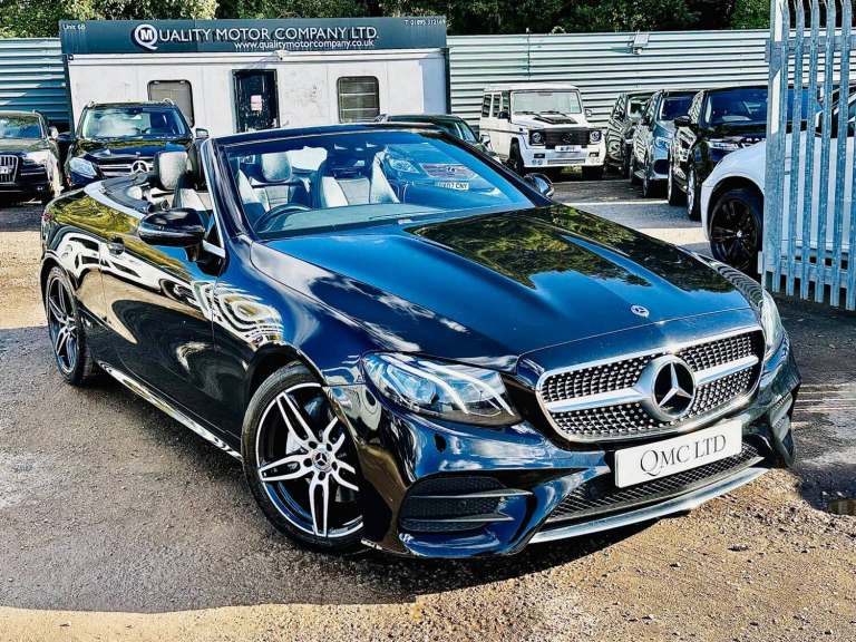 2018 Mercedes-Benz E Class 2.0 E220d AMG Line Cabriolet G-Tronic+ Euro ...