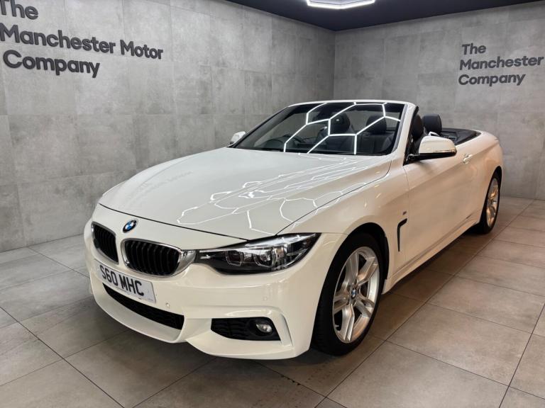 2018 BMW 4 Series 420d [190] M Sport 2dr Auto [Professional Media] CONVERTIBLE DIESEL Automatic